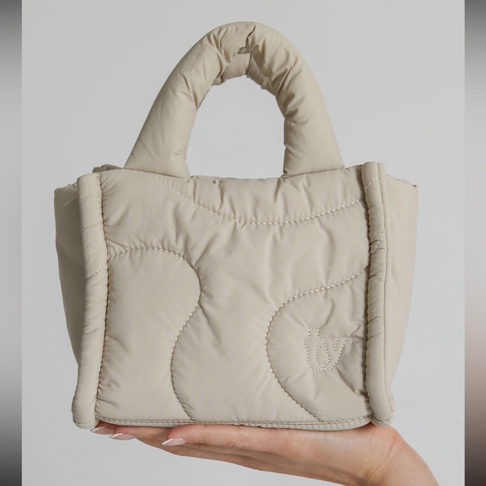 Thirty Years MINI drift tote in pebble. Brand new with tags+in original package.